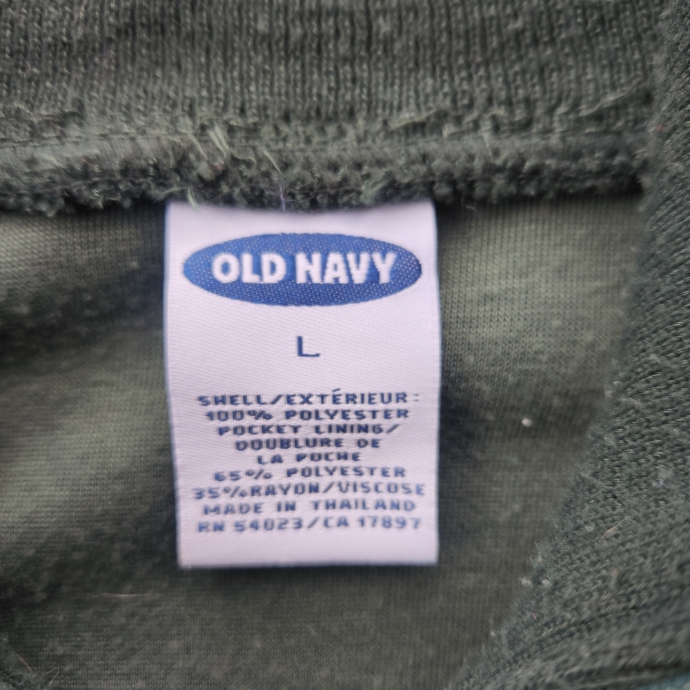 Men's Vintage Y2K Old Navy Athletic Track Jacket Size Large - Picture 4 of 11